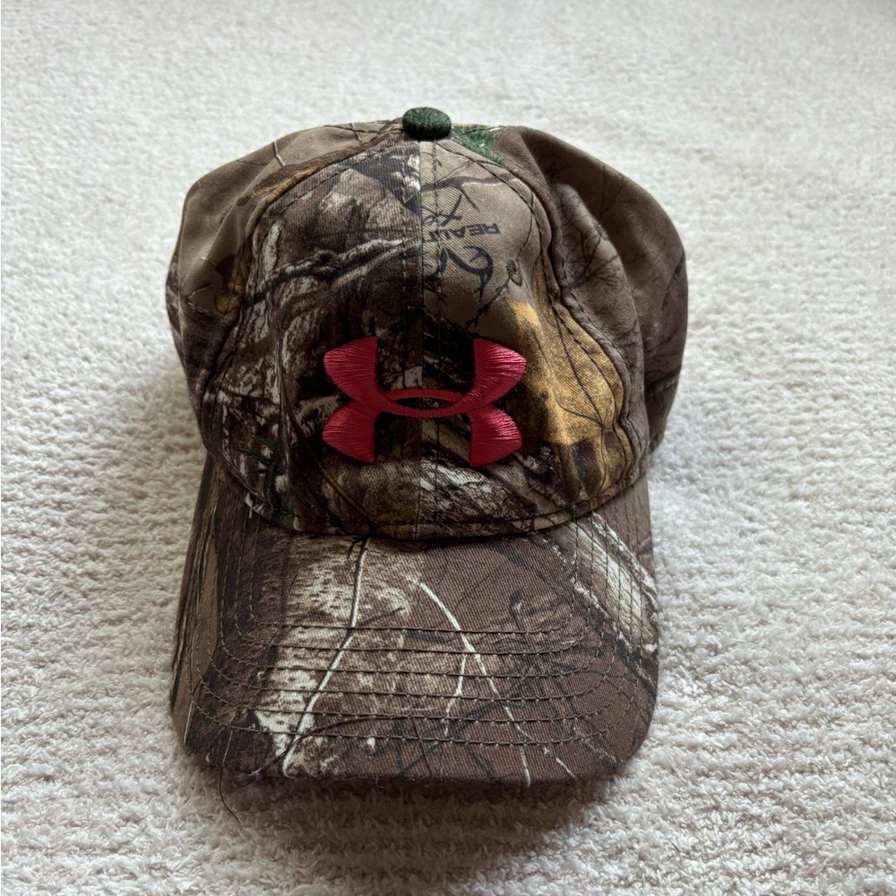 Women’s Under Armour Realtree camo hat  #camo